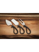 Curl End Cheese Tools. Set of 3