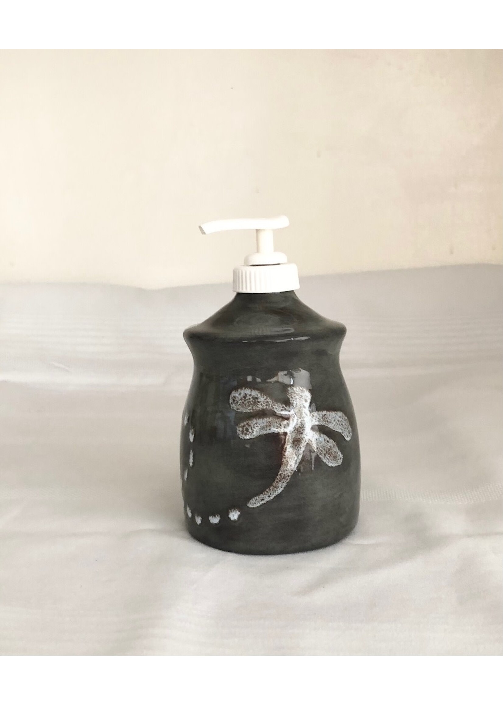 Clayworks Handcrafted Pottery Soap Dispenser