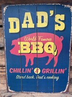 Dad BBQ Sign