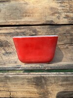Red Pyrex Square Dish
