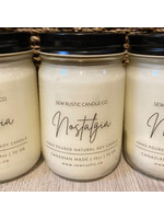 Sew Rustic Nostalgia 12 oz Hand Poured Soy Candle (Store Exclusive)