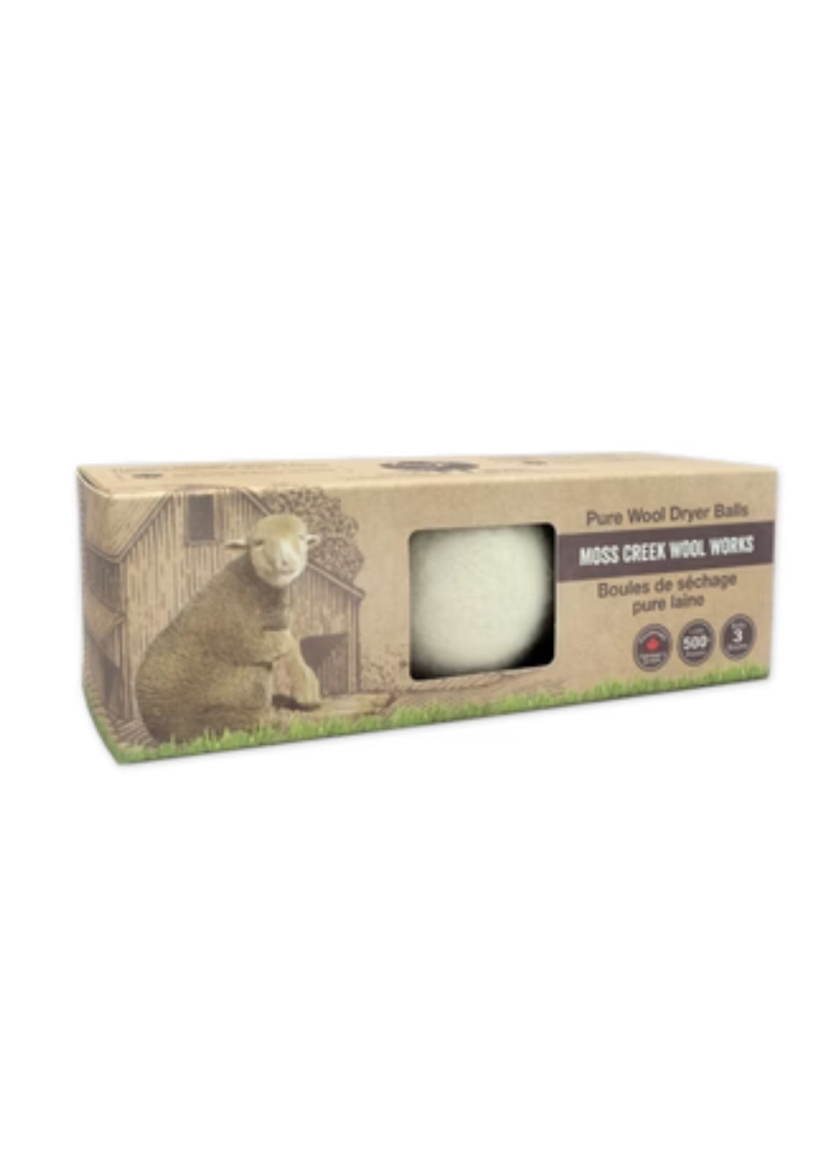 Wool Dryer Balls - Pack of 3