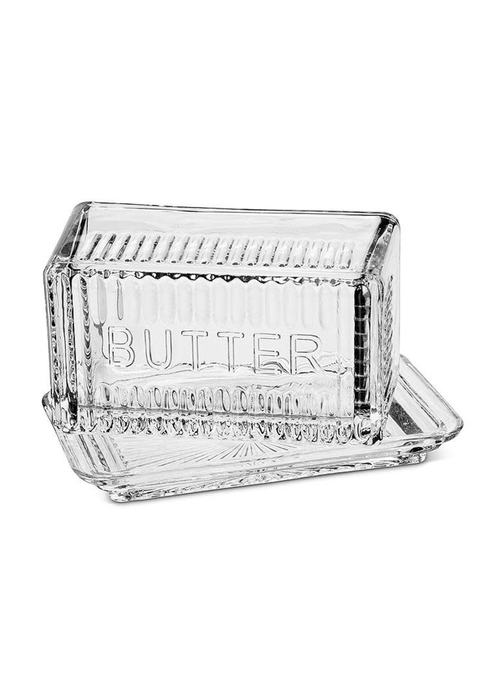 Large Covered Butter Dish