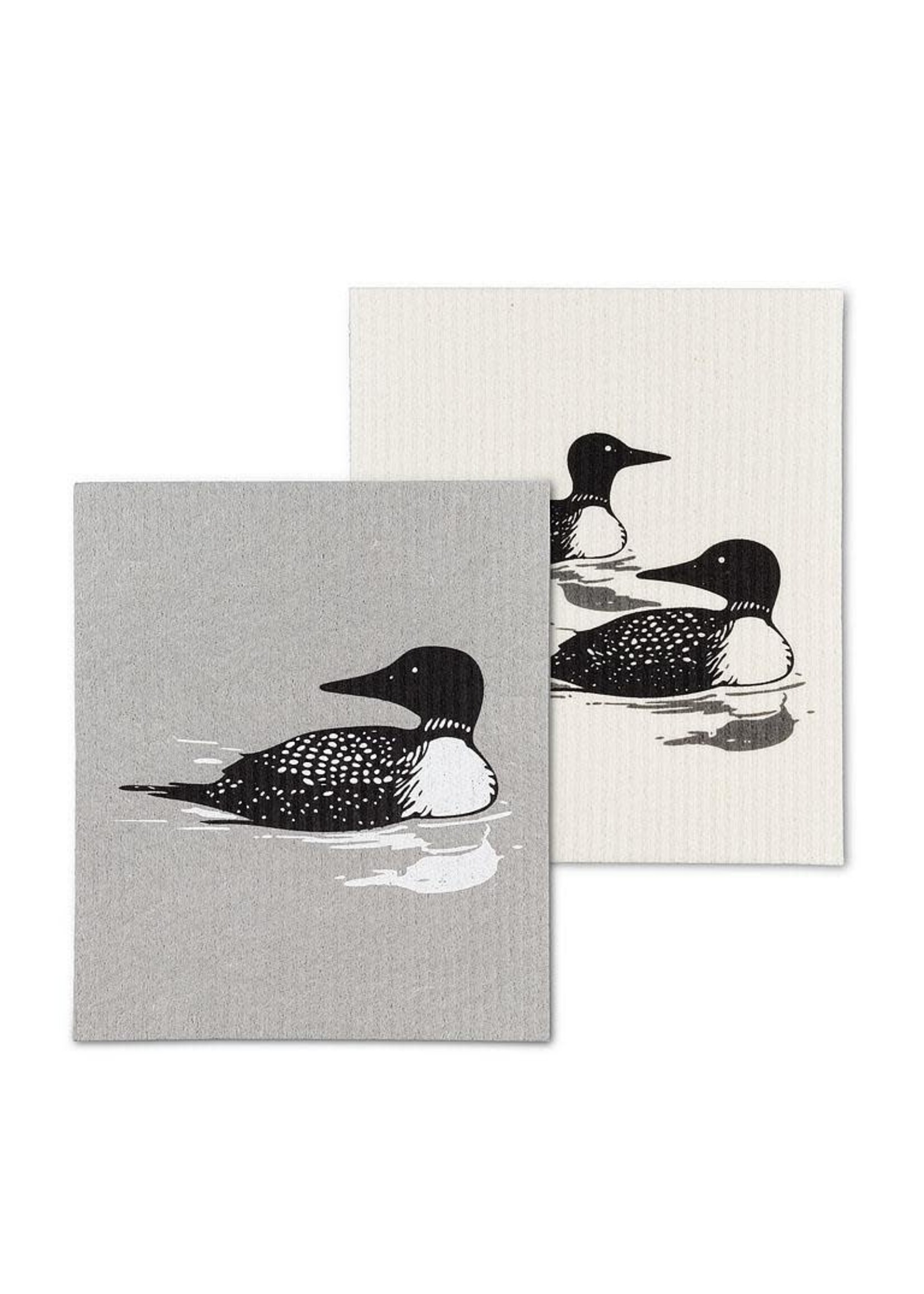 Loons Dishcloths-6.5x8"L