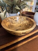Terry Barber Spalted Maple Bowl 7”-#2