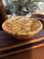 Terry Barber Spalted Maple Bowl 8”-#3