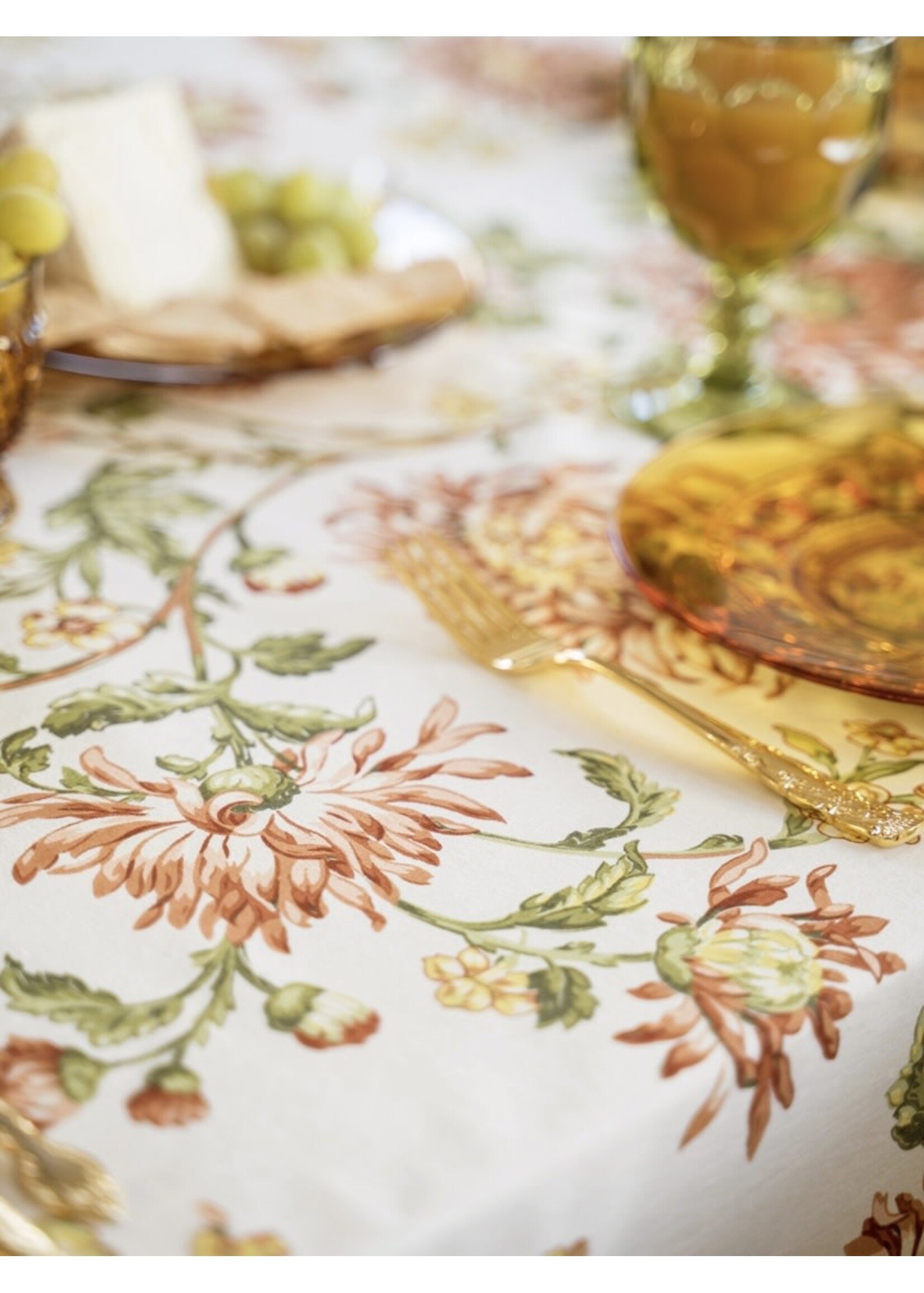 April Cornell Chrissy Tablecloth - 60” x 90” - Ecru