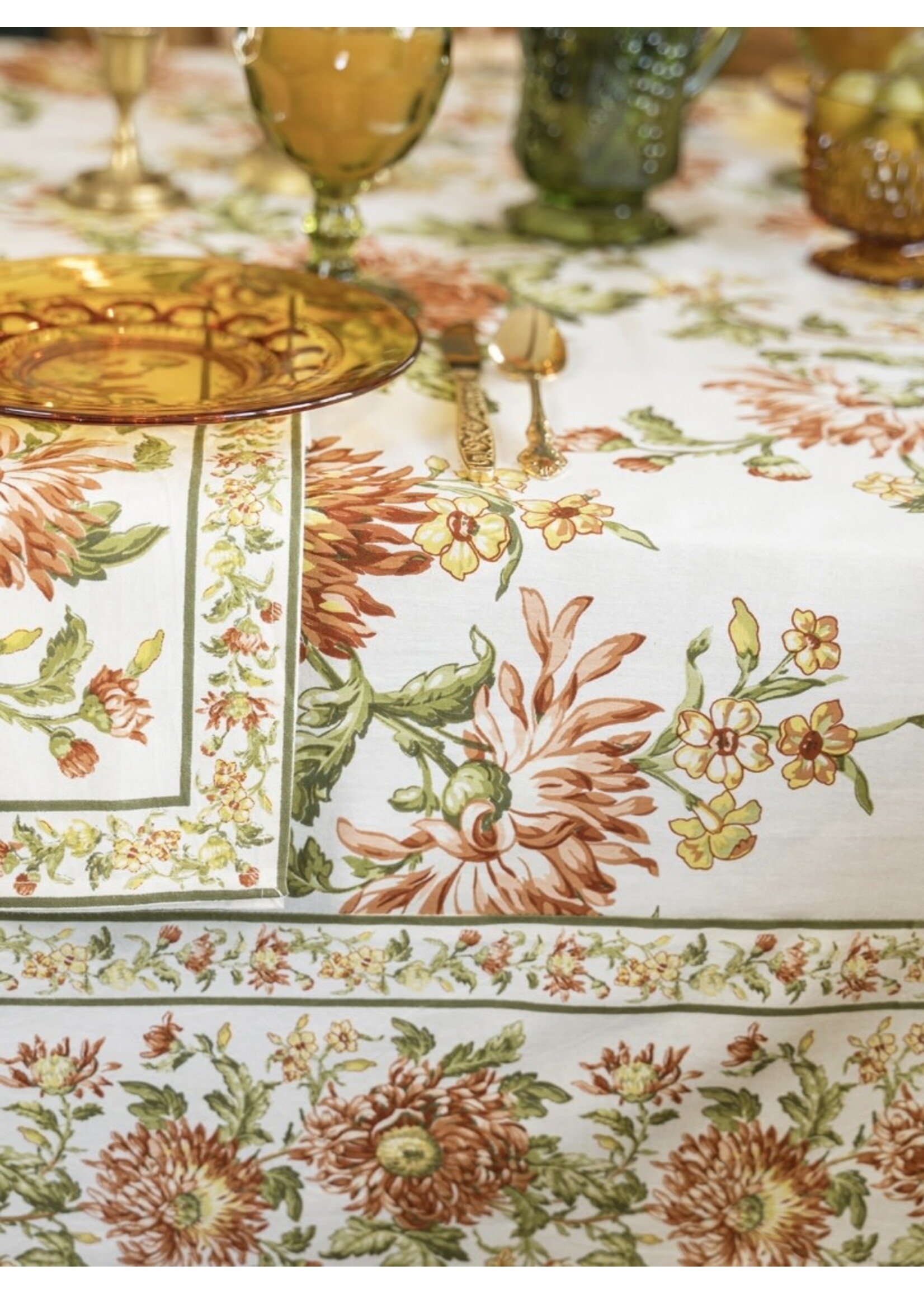 April Cornell Chrissy Tablecloth - 60” x 90” - Ecru