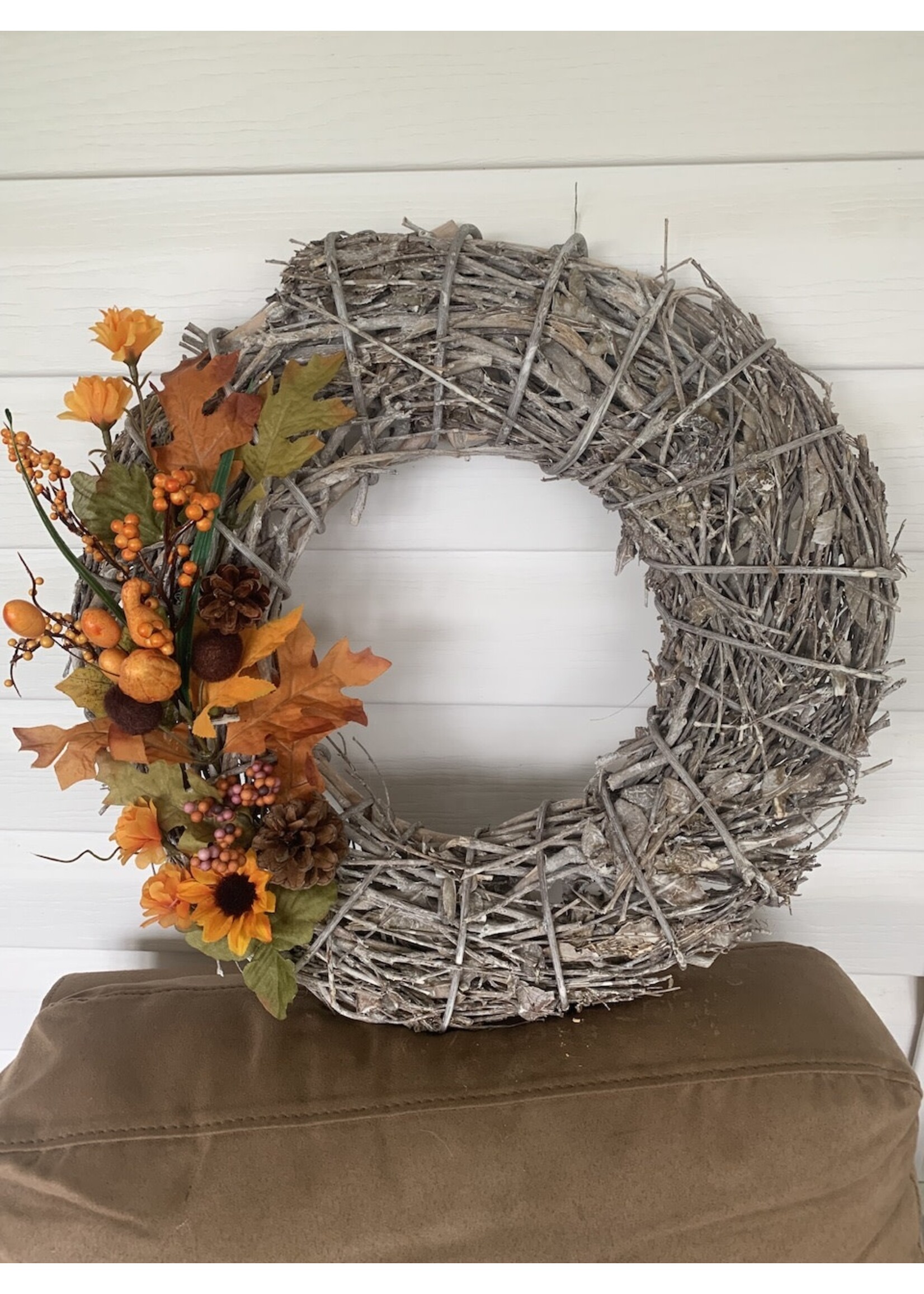 Fall Fine Twig Wreath