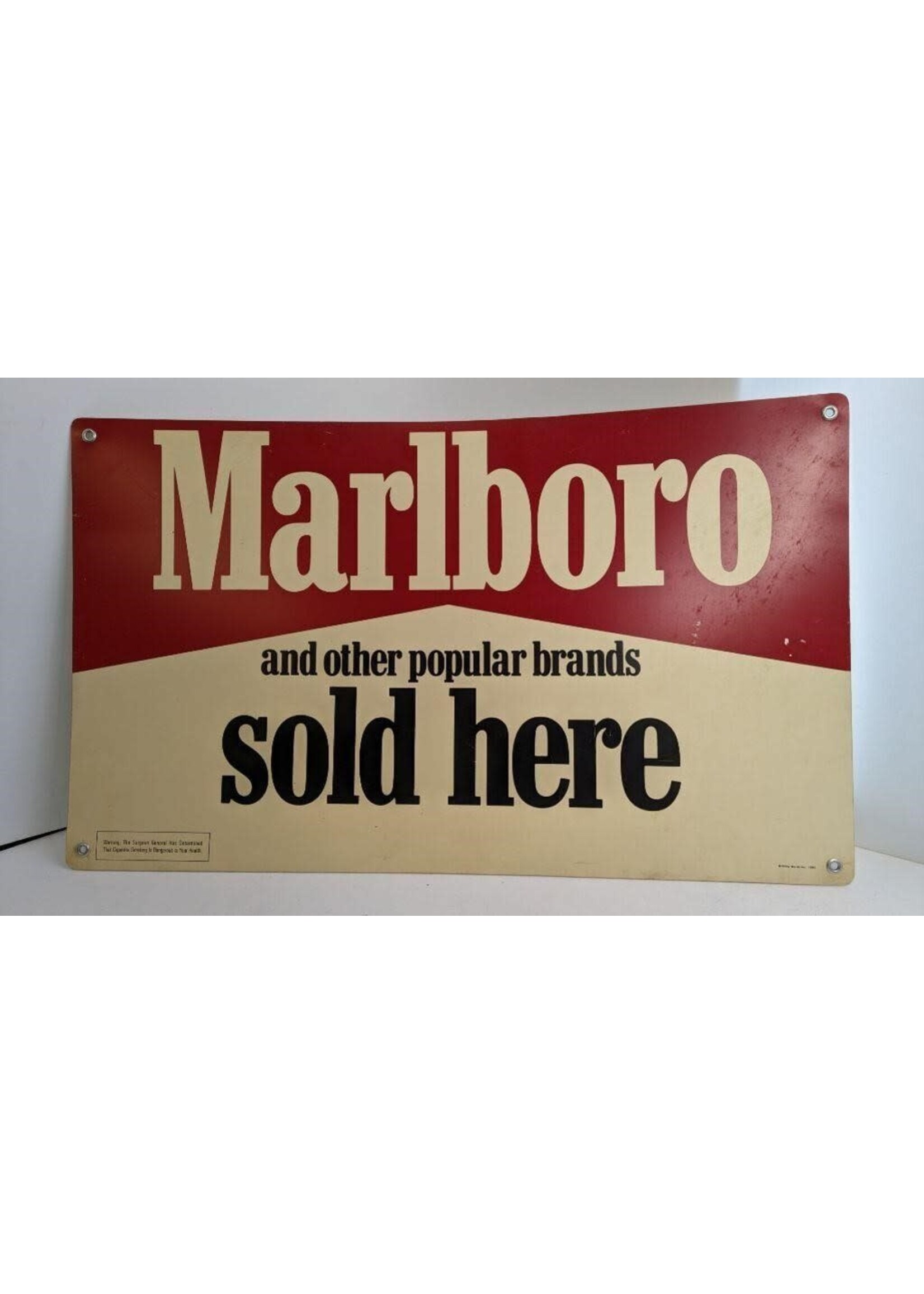 Marlboro Vintage Acrylic Sign 27" x 16"