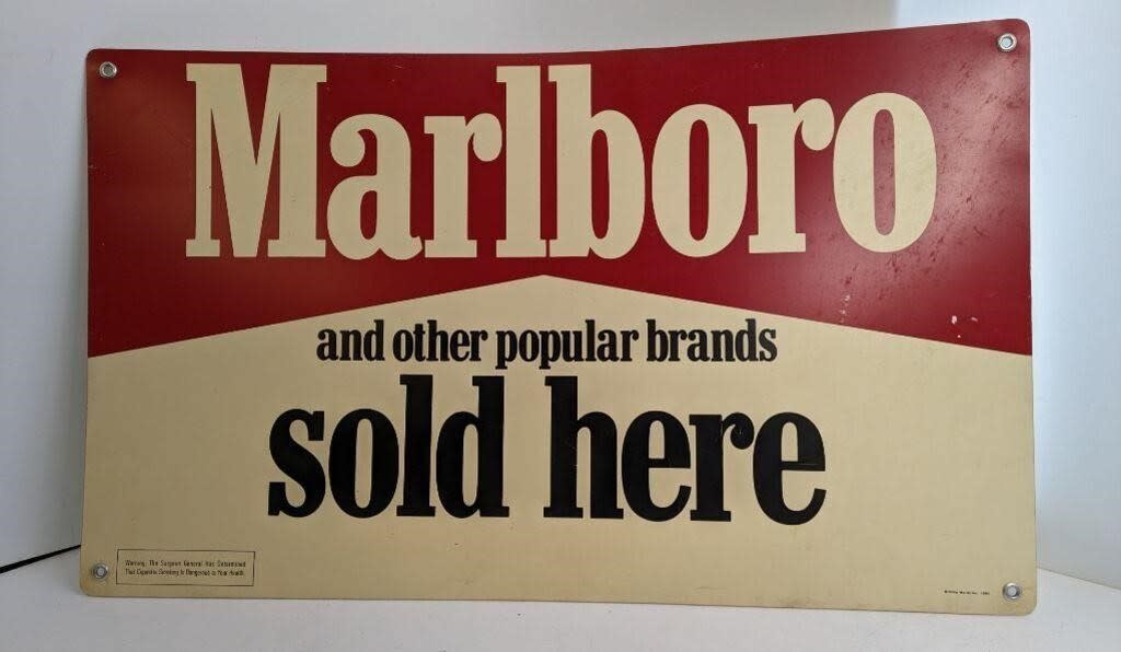 Marlboro Cigarettes Smoke Neon Sign 19"x15" Lamp Bar Pub Store
