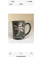 Clayworks Handcrafted Mug - Dragonfly