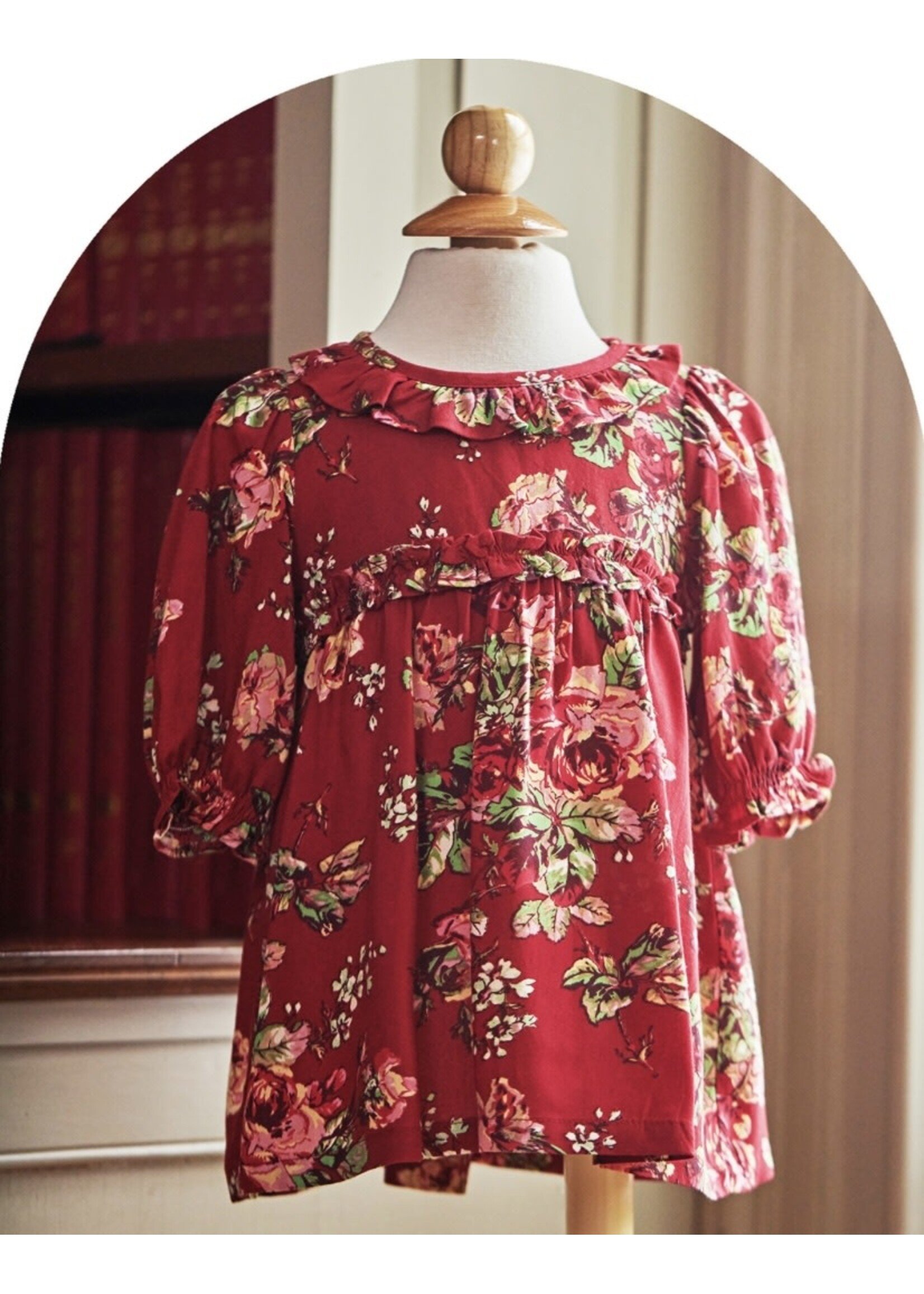 April Cornell Victorian Rose Baby Dress