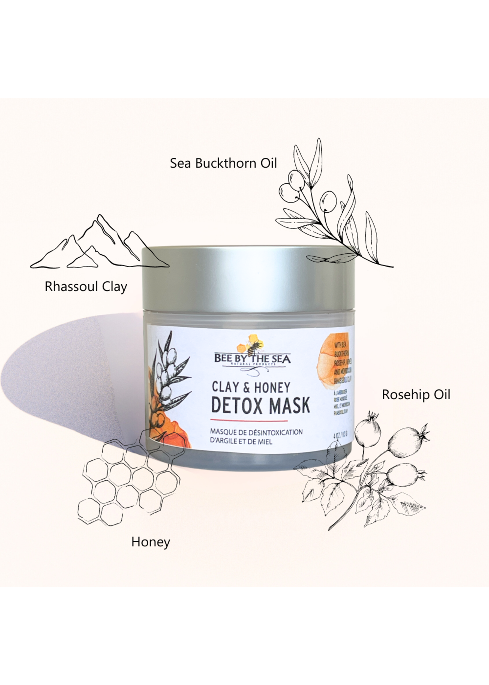 Bee By The Sea Clay & Honey Detox Mask