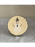 Clayworks Trivet - Snowman