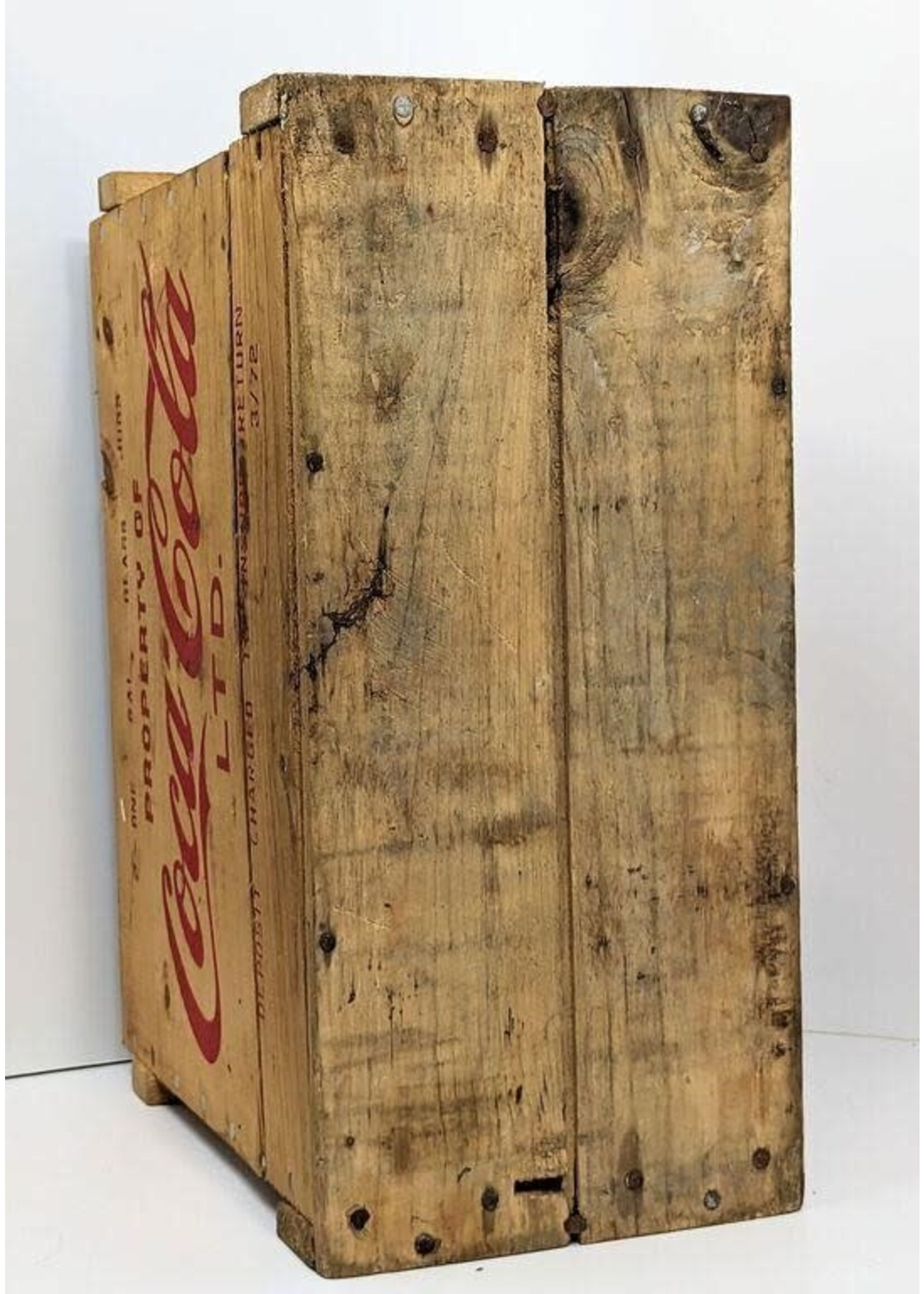 Coca-Cola Wooden Box - PICK UP ONLY