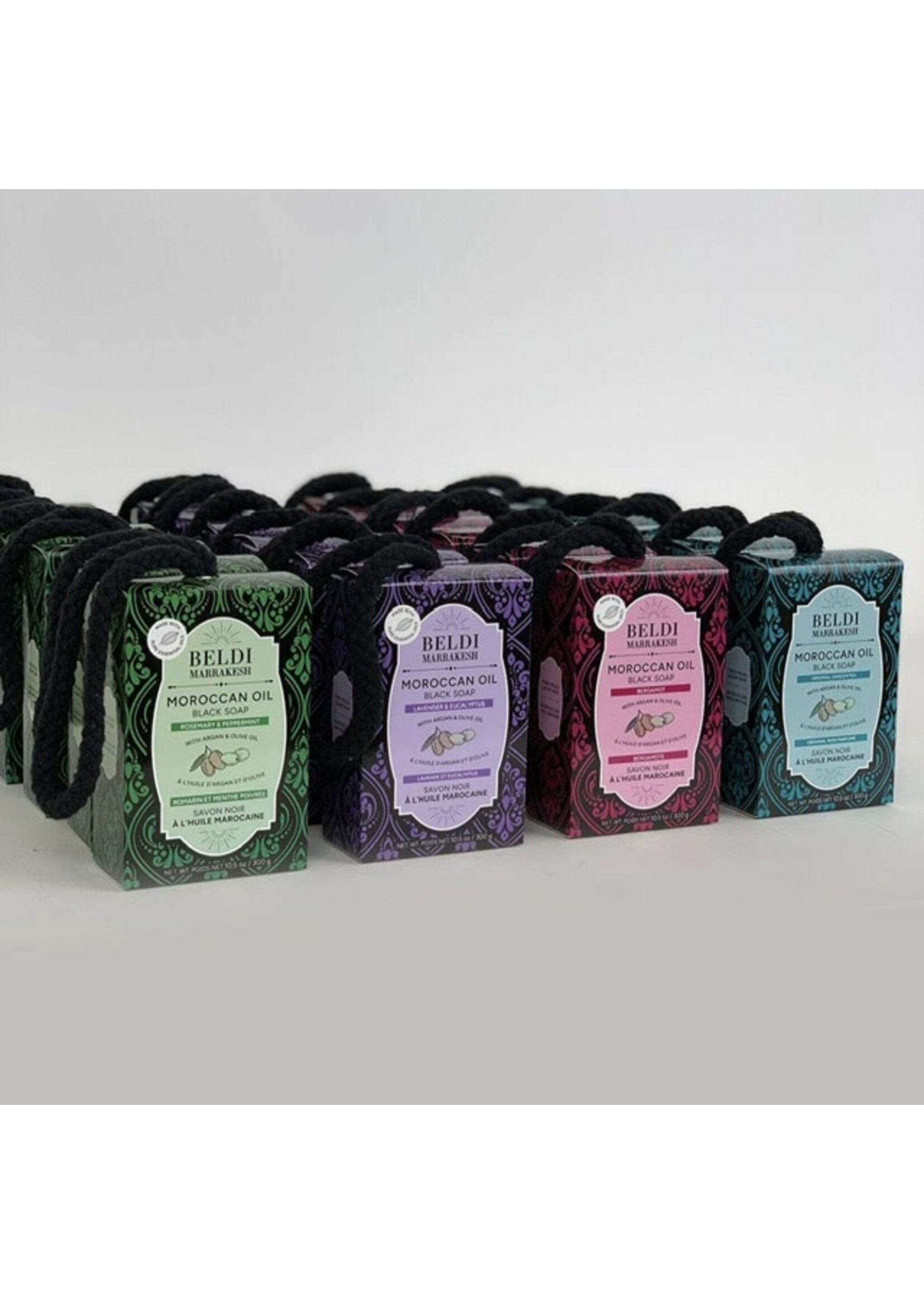 Beldi Marrakesh Moroccan Triple-Milled Luxury Soap (300 Grams) - Lavender & Eucalyptus