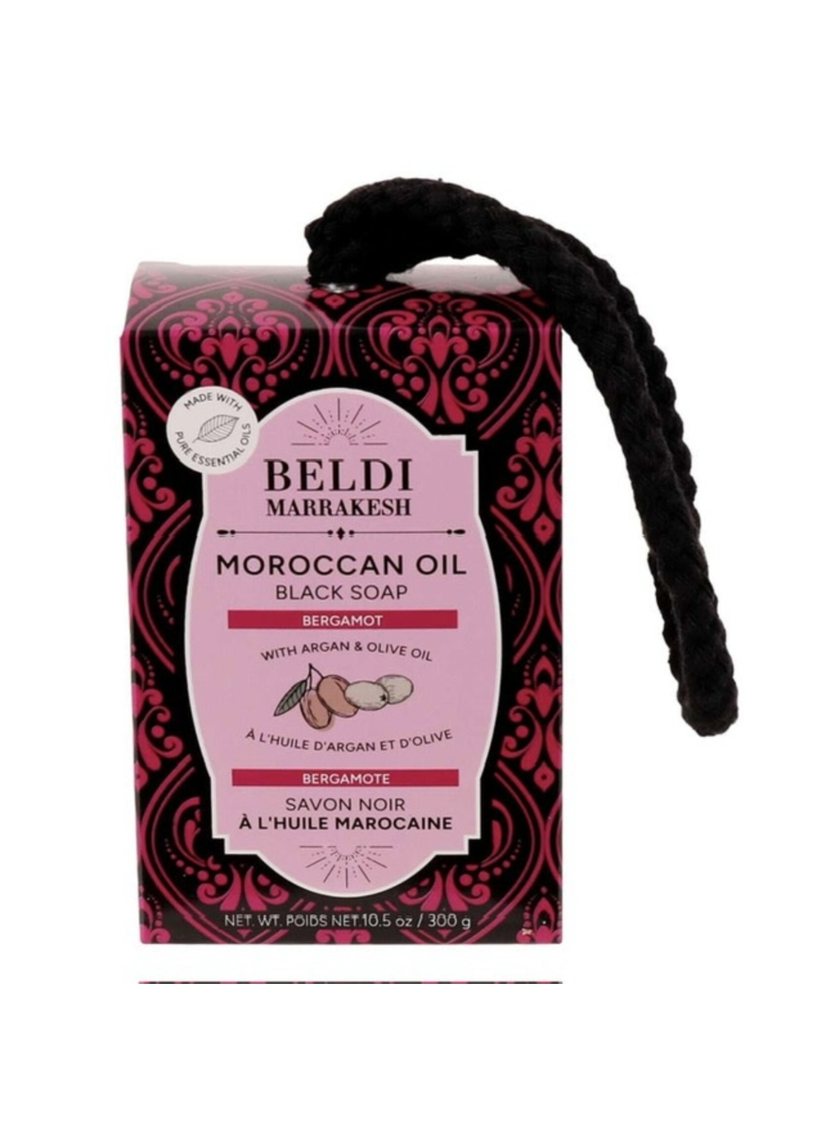Beldi Marrakesh Moroccan Triple-Milled Luxury Soap (300 Grams) - Bergamot