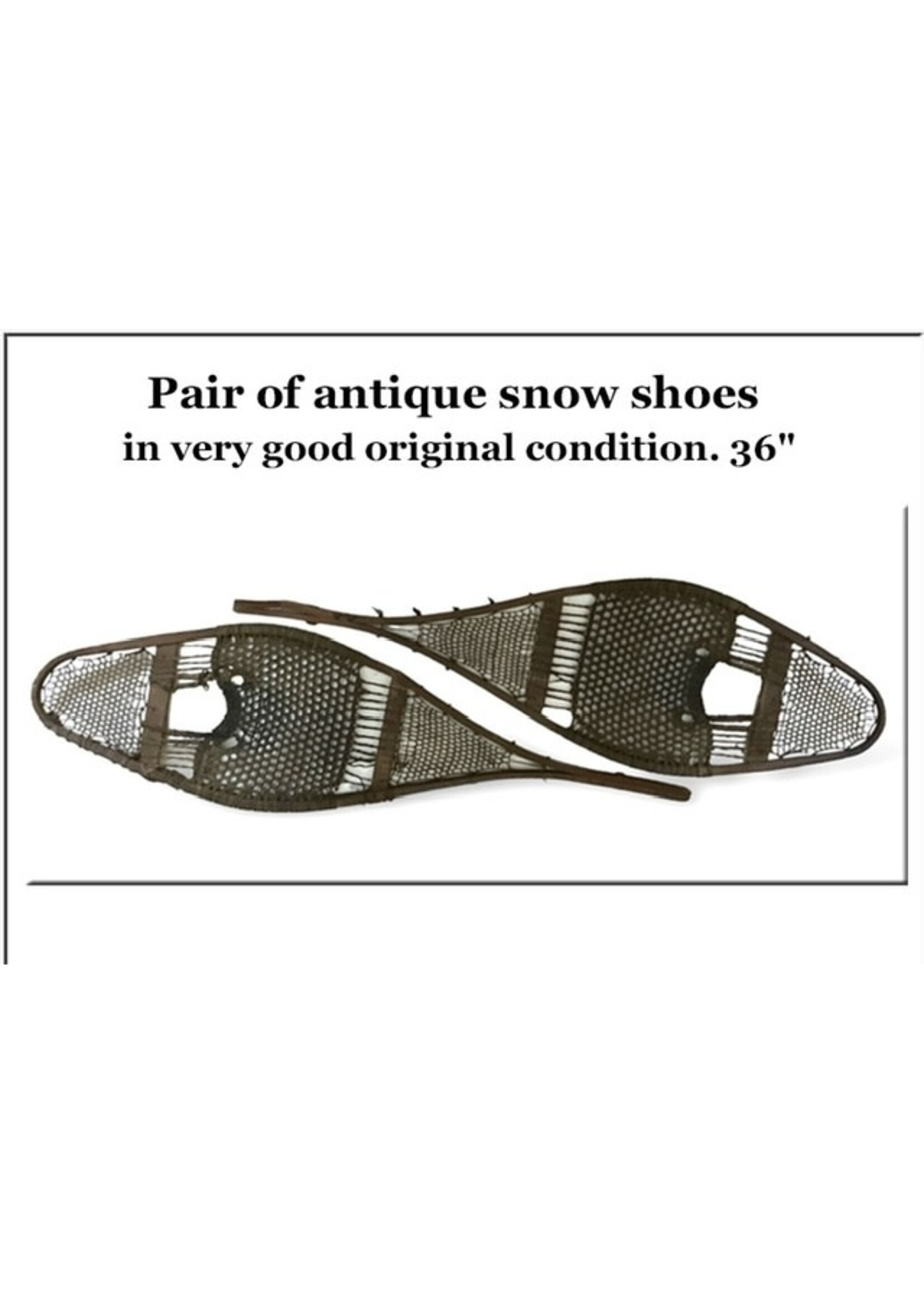 Vintage Snowshoes