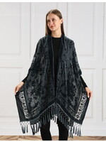 Velvet Kimono - Teal
