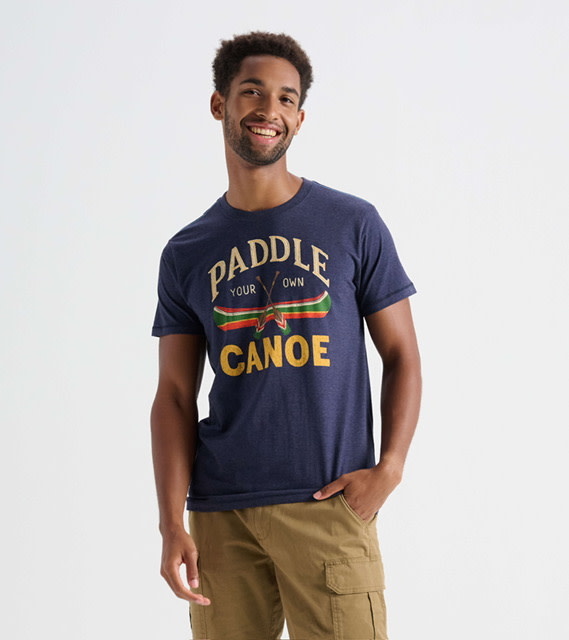 Adsum Canoe Tee - White