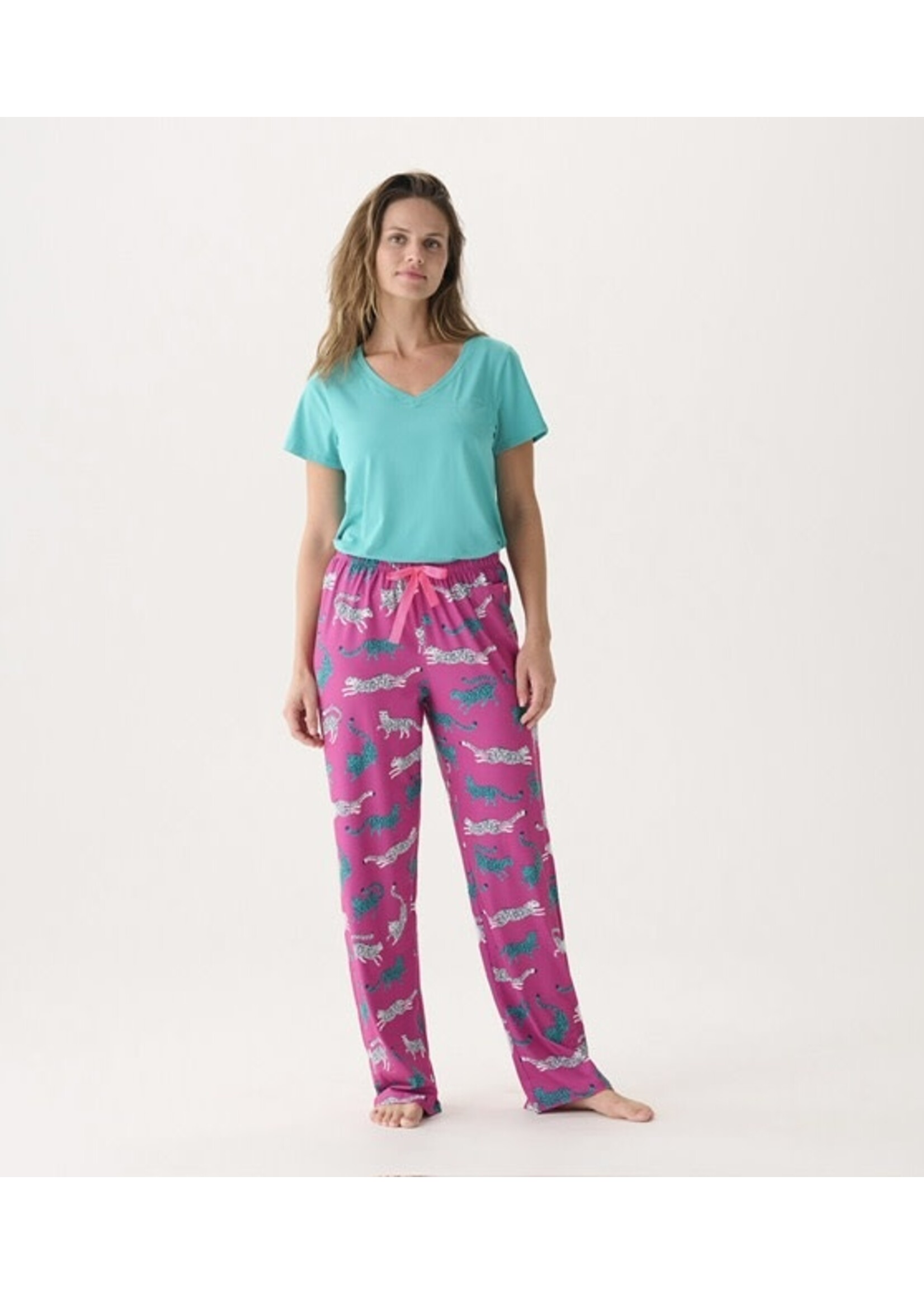 Capelton Road Cheetah PJ Pants in a Bag