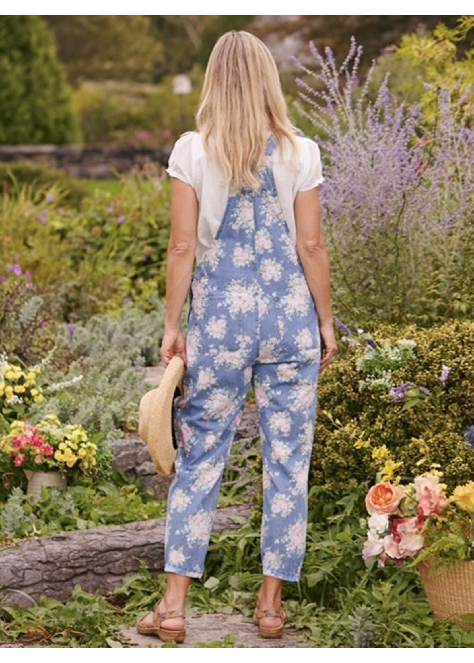 April Cornell Fall Cottage Denim Overall