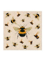 Cocktail We Care Dancing Bees Napkins. Pack of 20