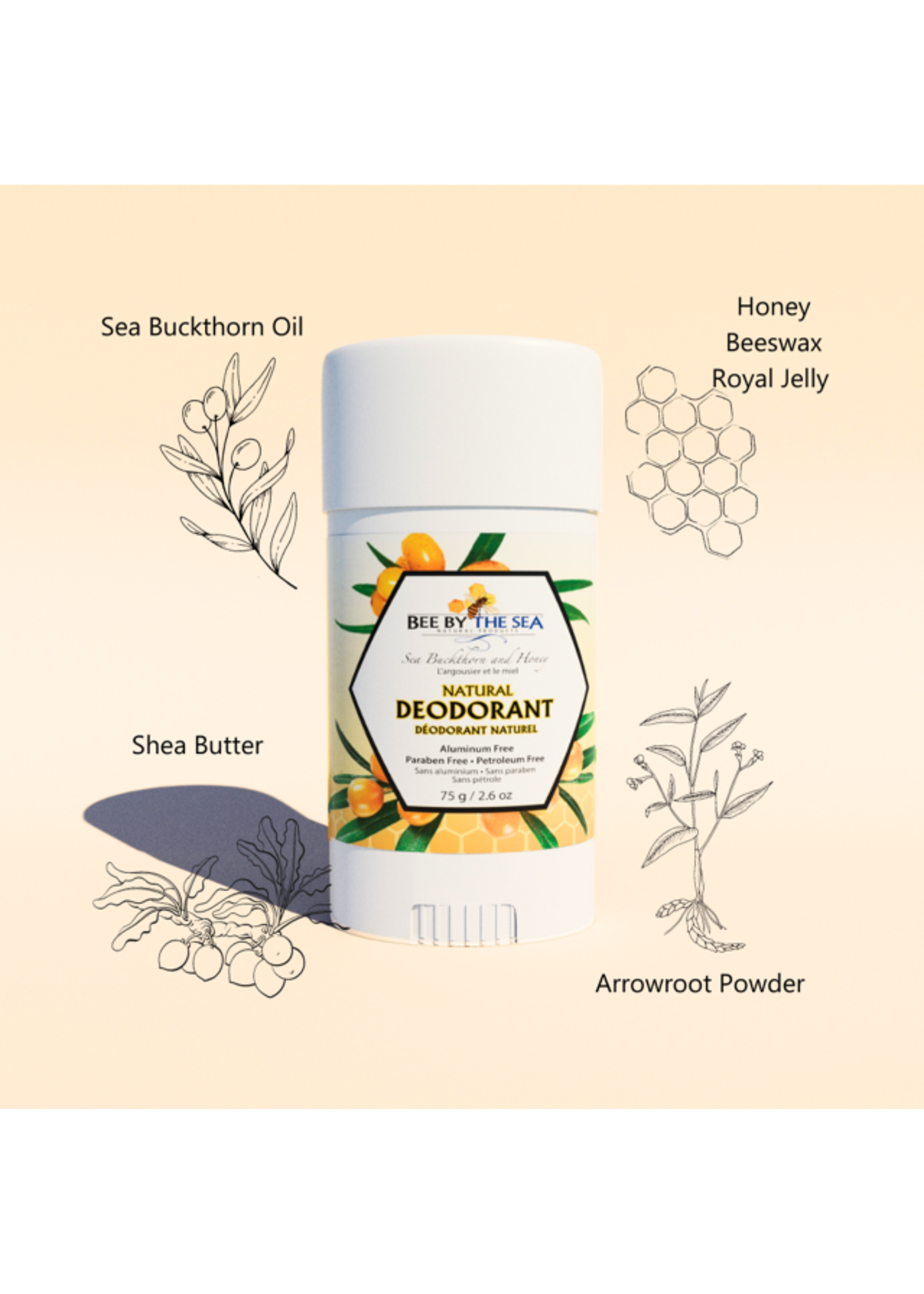 Bee By The Sea Classic Deodorant