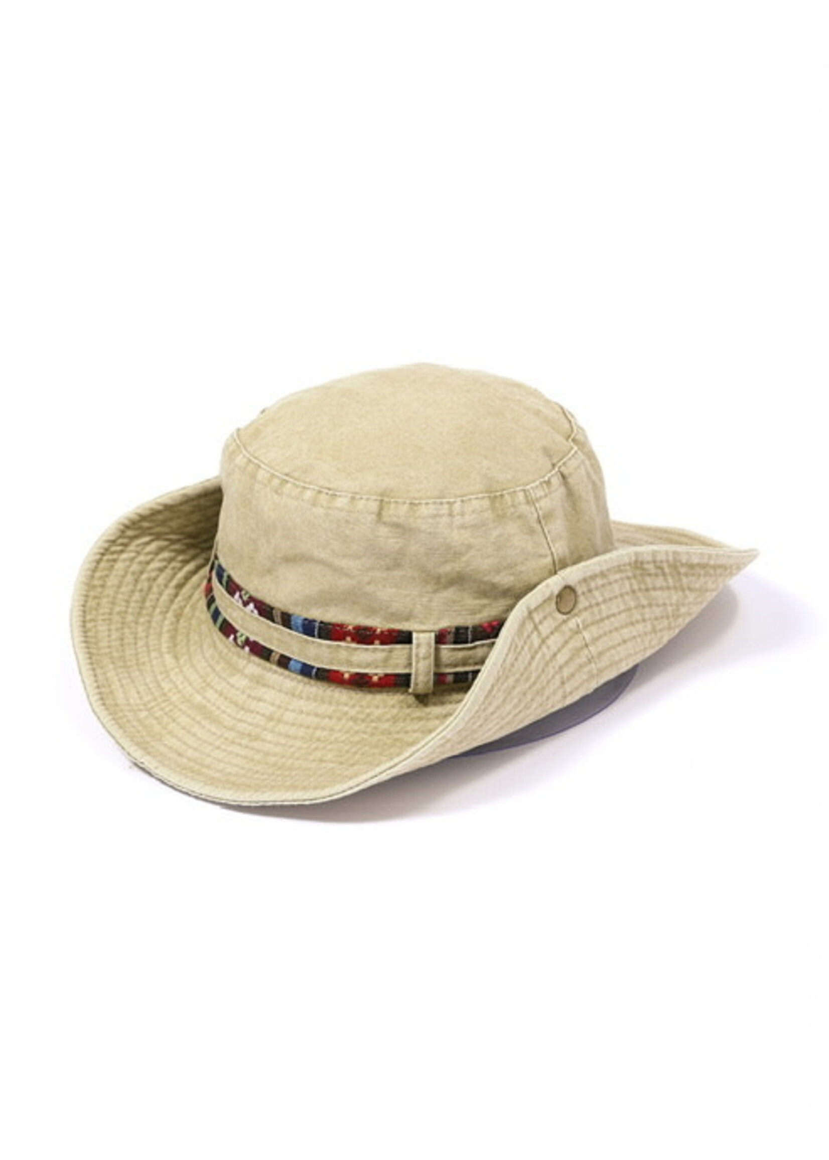 Washed Denim Sun Hat