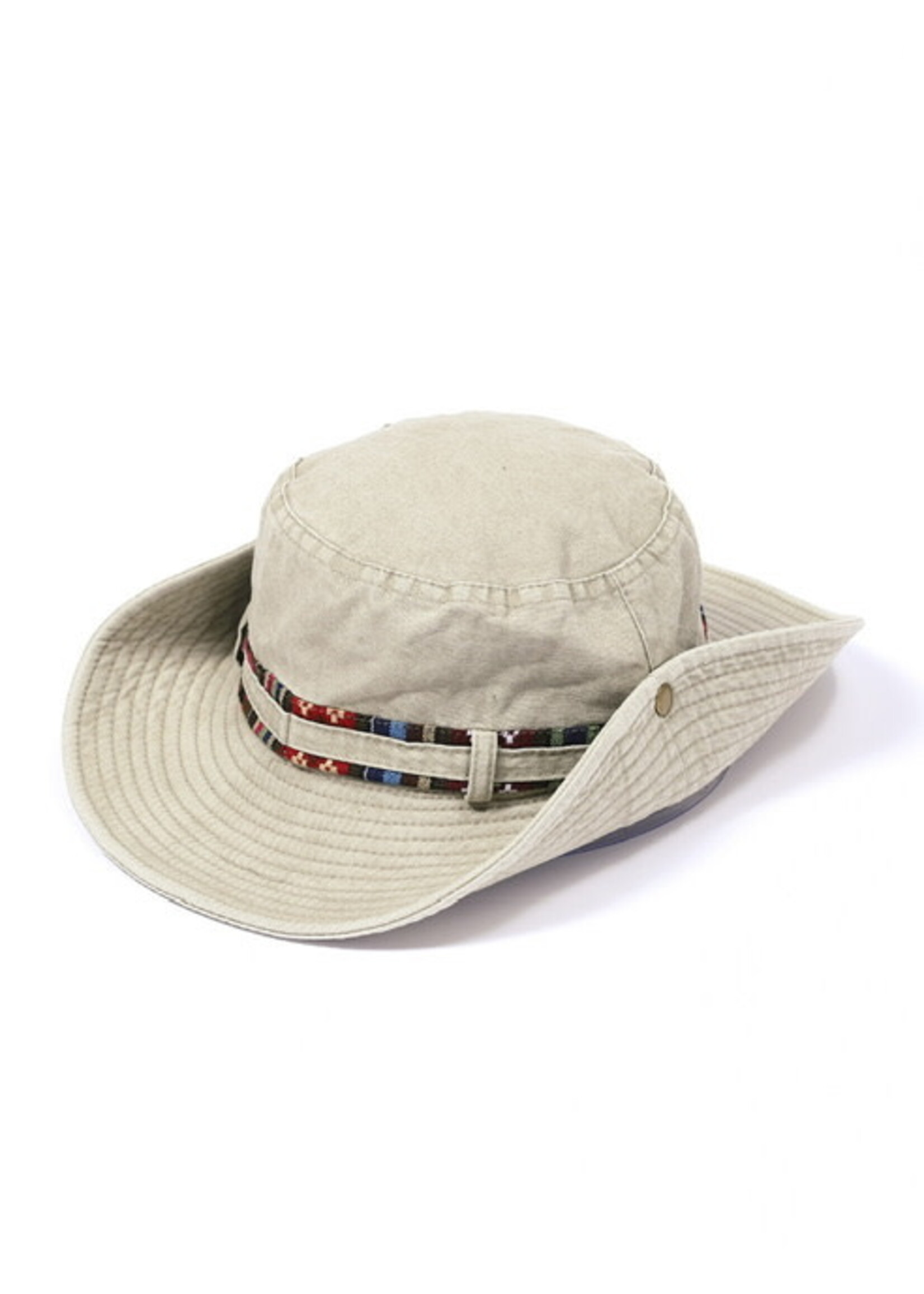 Washed Denim Sun Hat