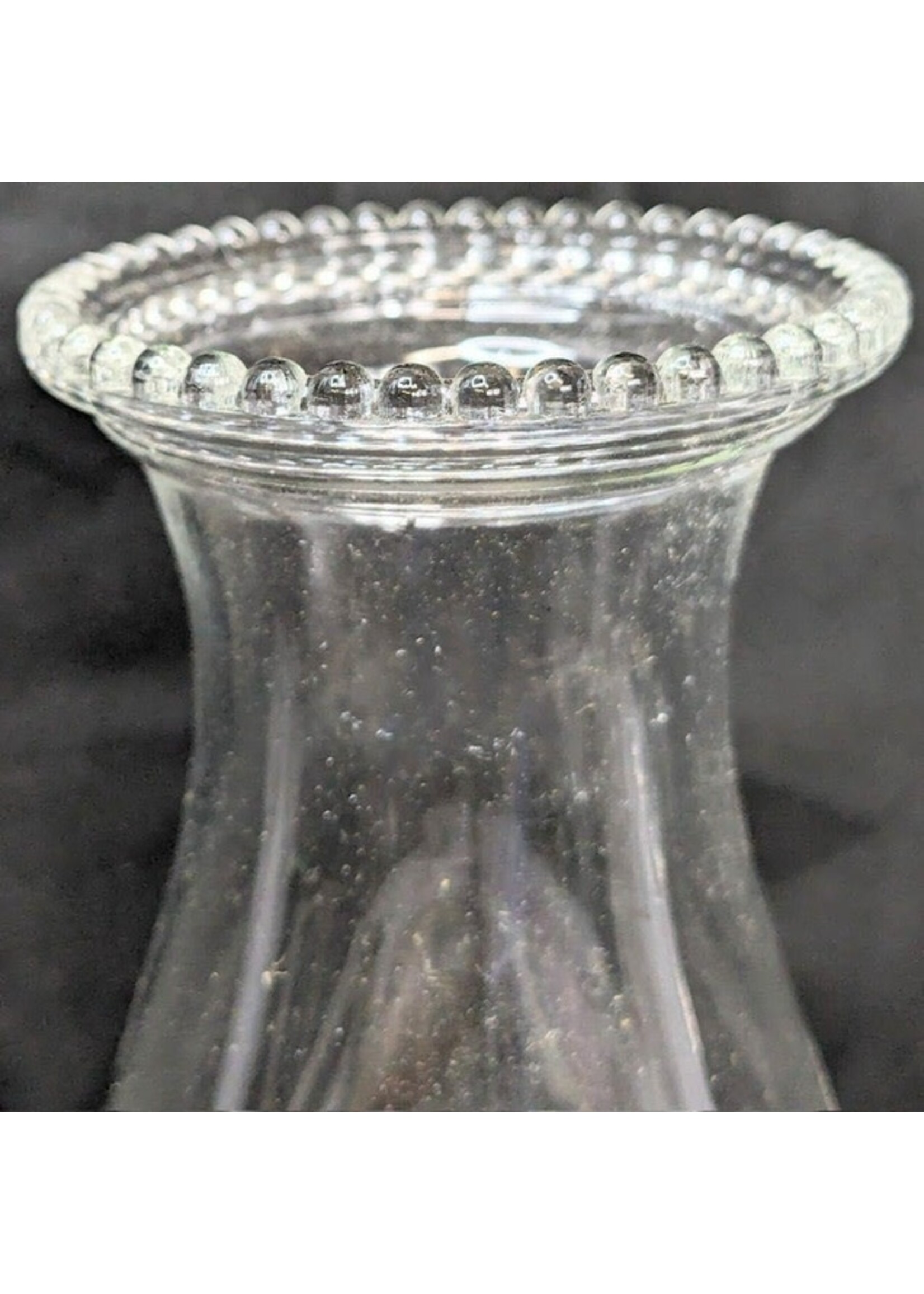 White-Flame Purple Floral Oil Lamp