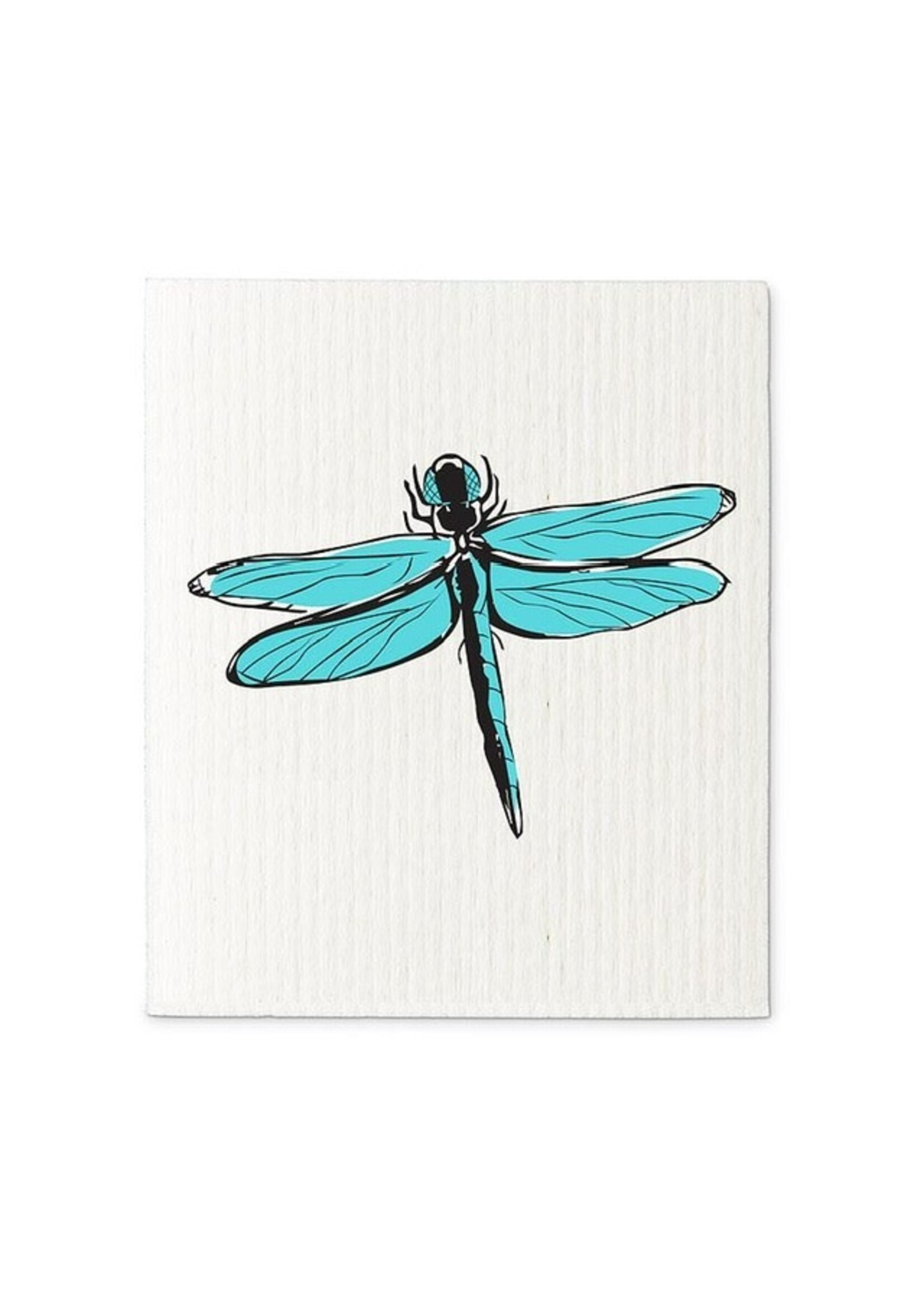 Swedish Dragonflies Dishcloths. Set of 2