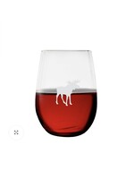 Stemless Wine Glass - Moose