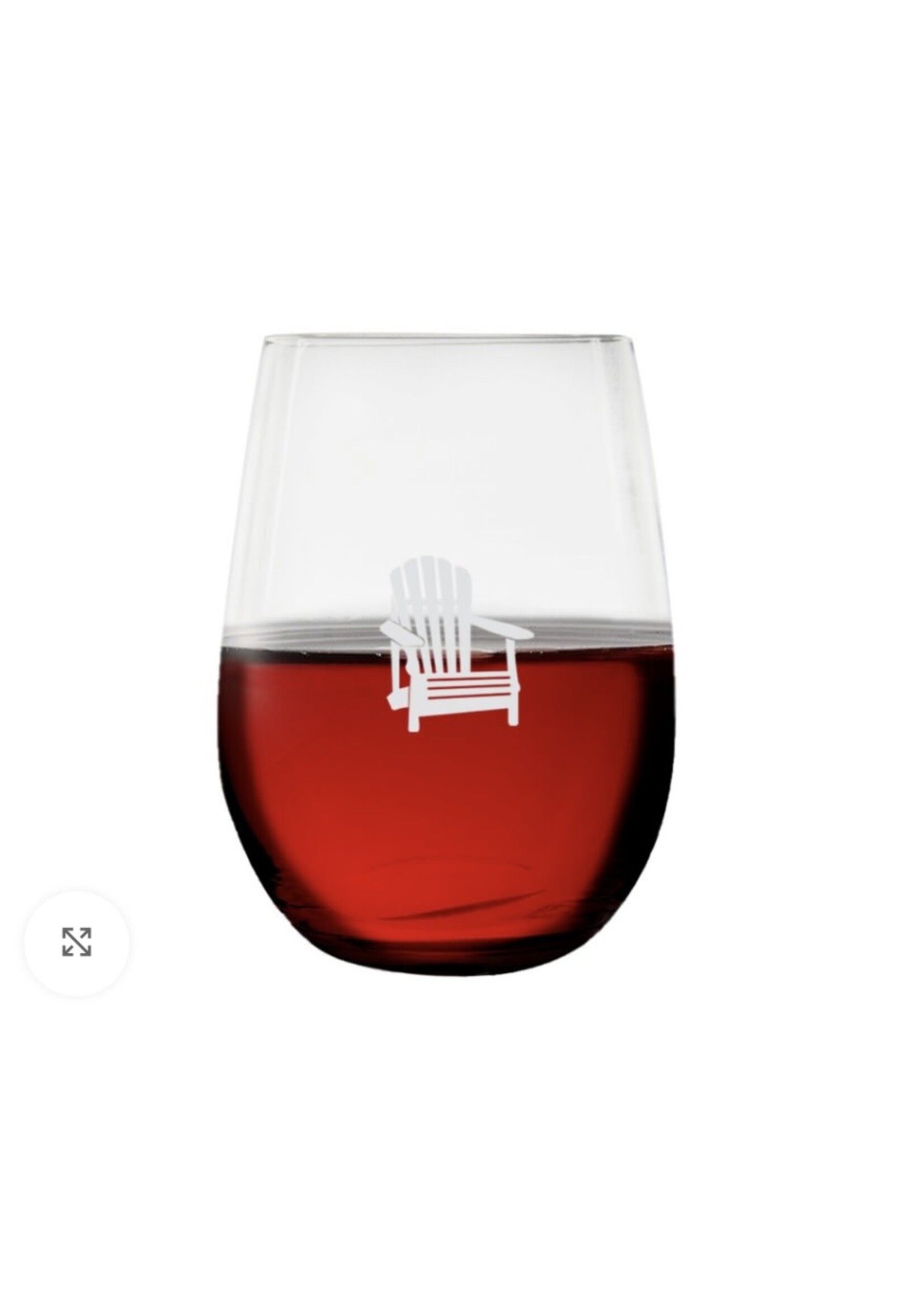 Stemless Wine Glass - Chair