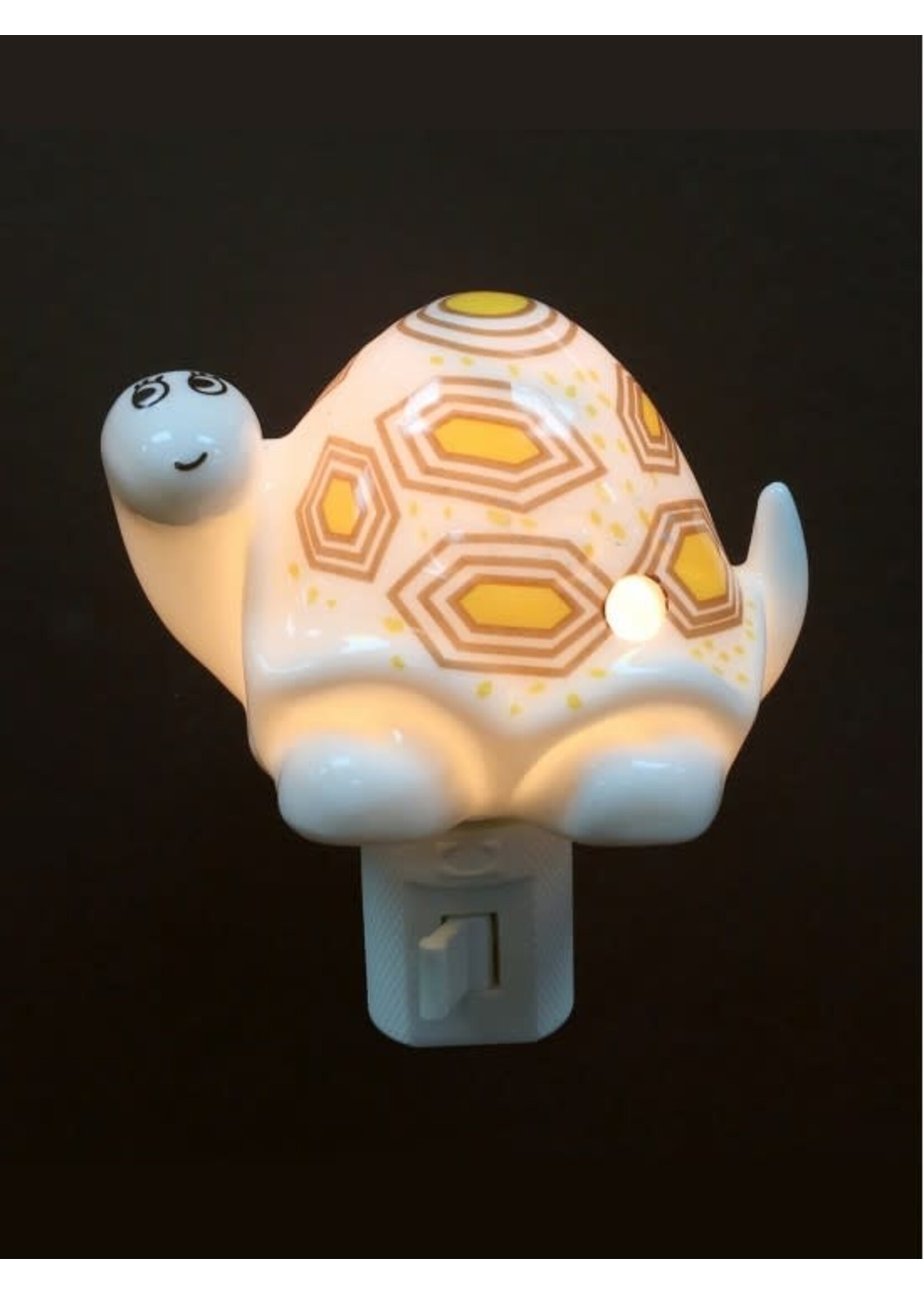 Porcelain Turtle Night Light with Gift Box
