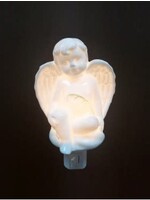 Porcelain Angel Night Light with Gift Box