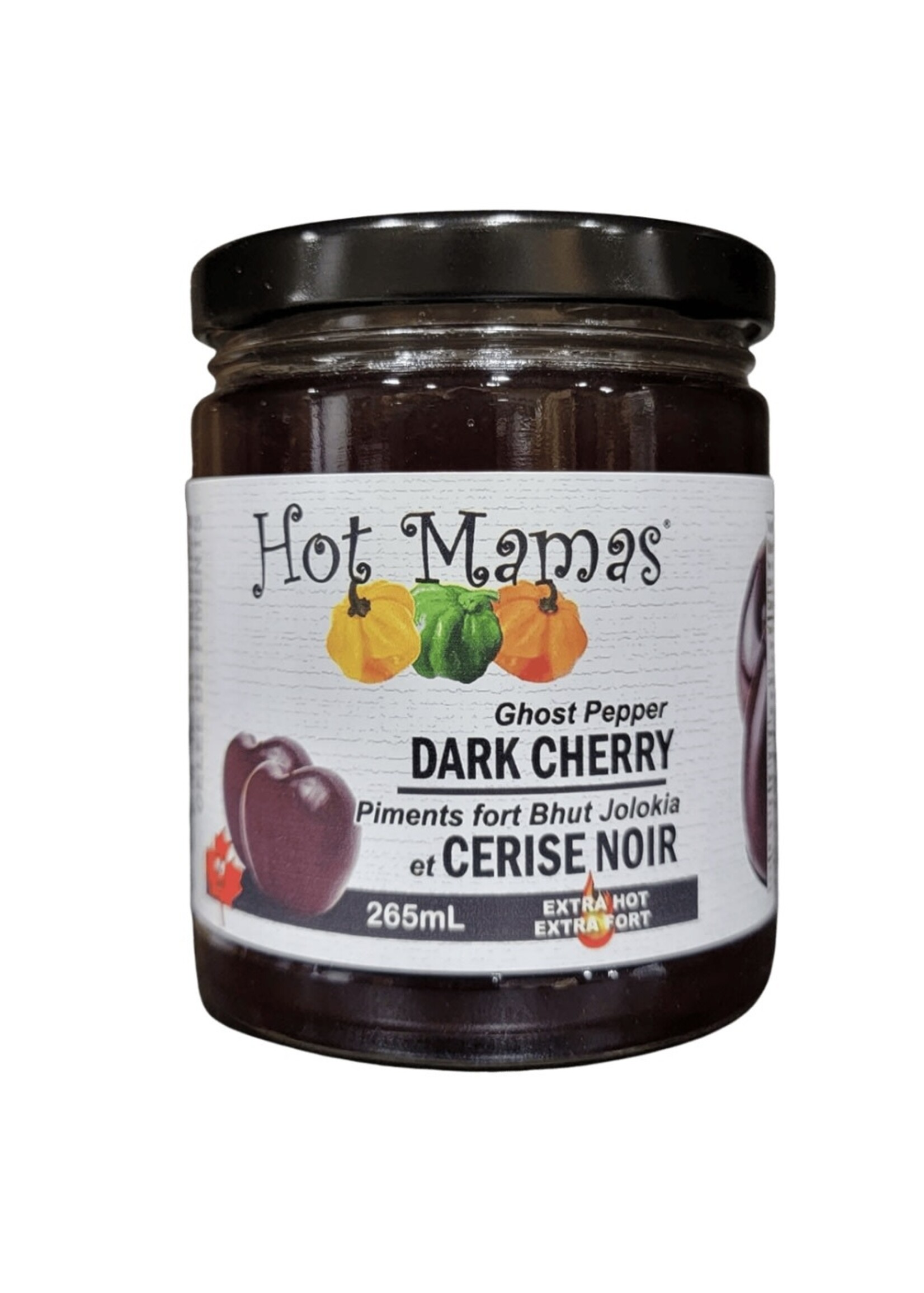 Hot Mamas Ghost Pepper Dark Cherry Jelly 265 ml