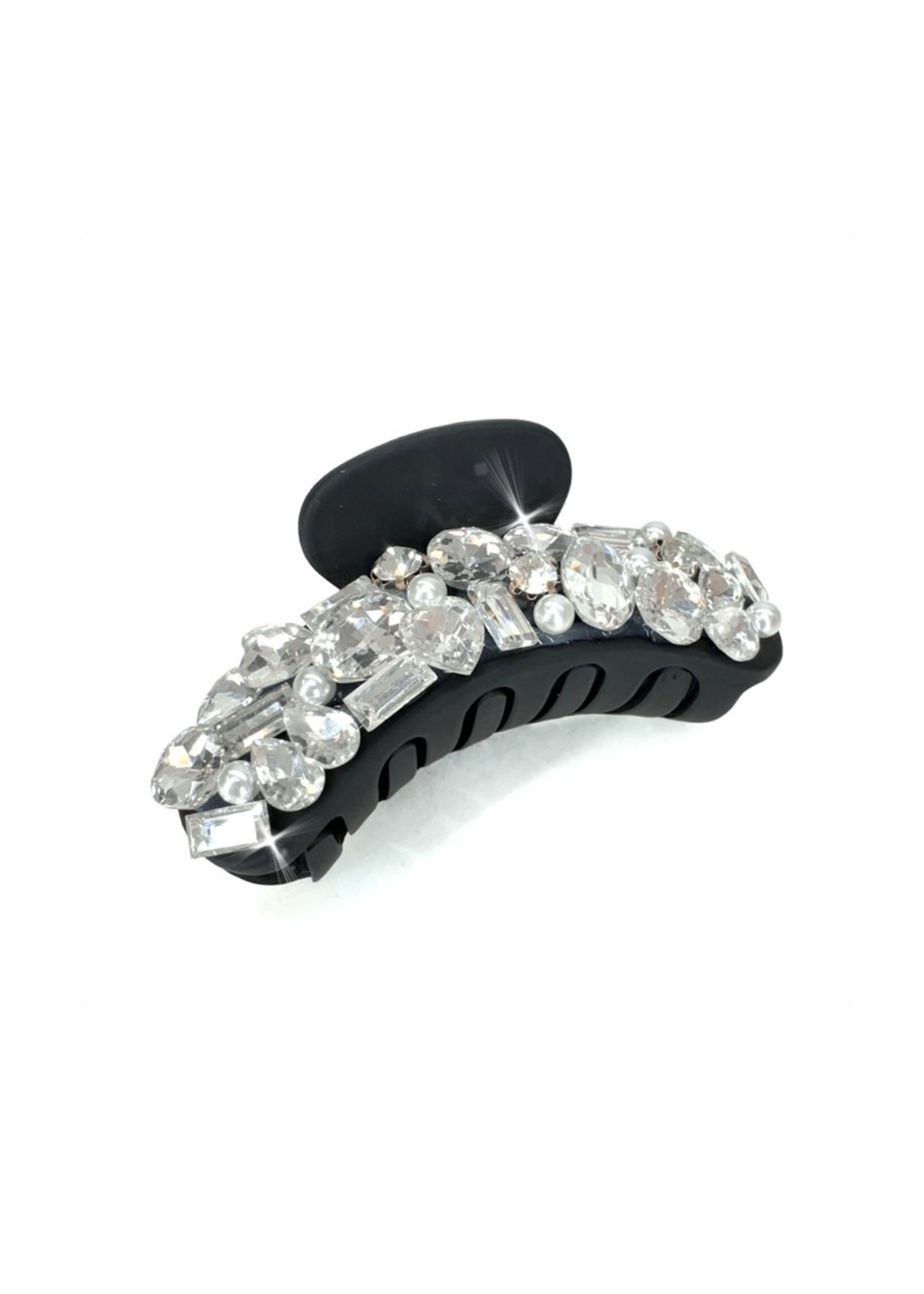 Jacequeline Kent HAIR CLIP FLOCKED JEWEL CLAW