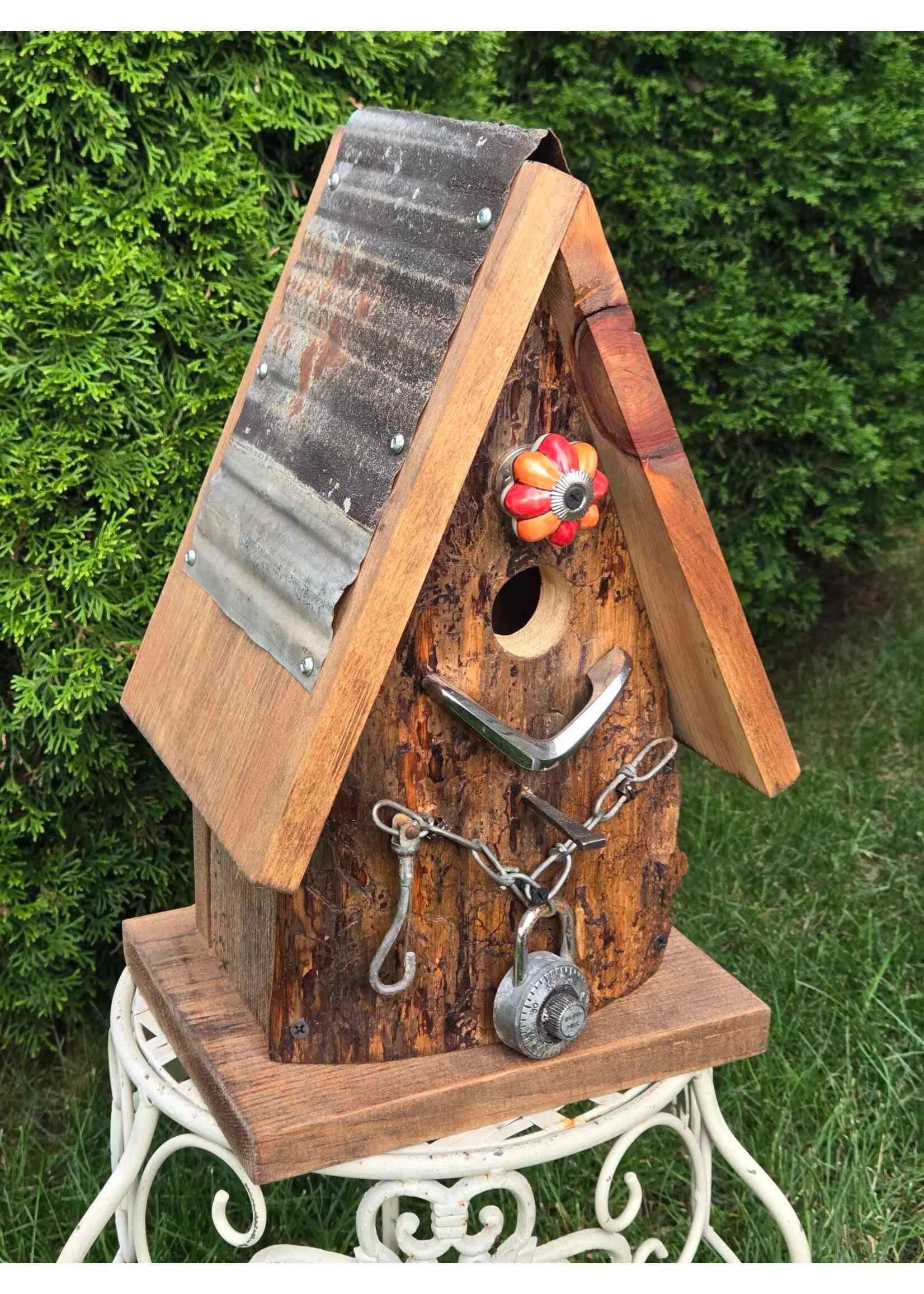 Jessie Hagerman Handcrafted Birdhouse 389