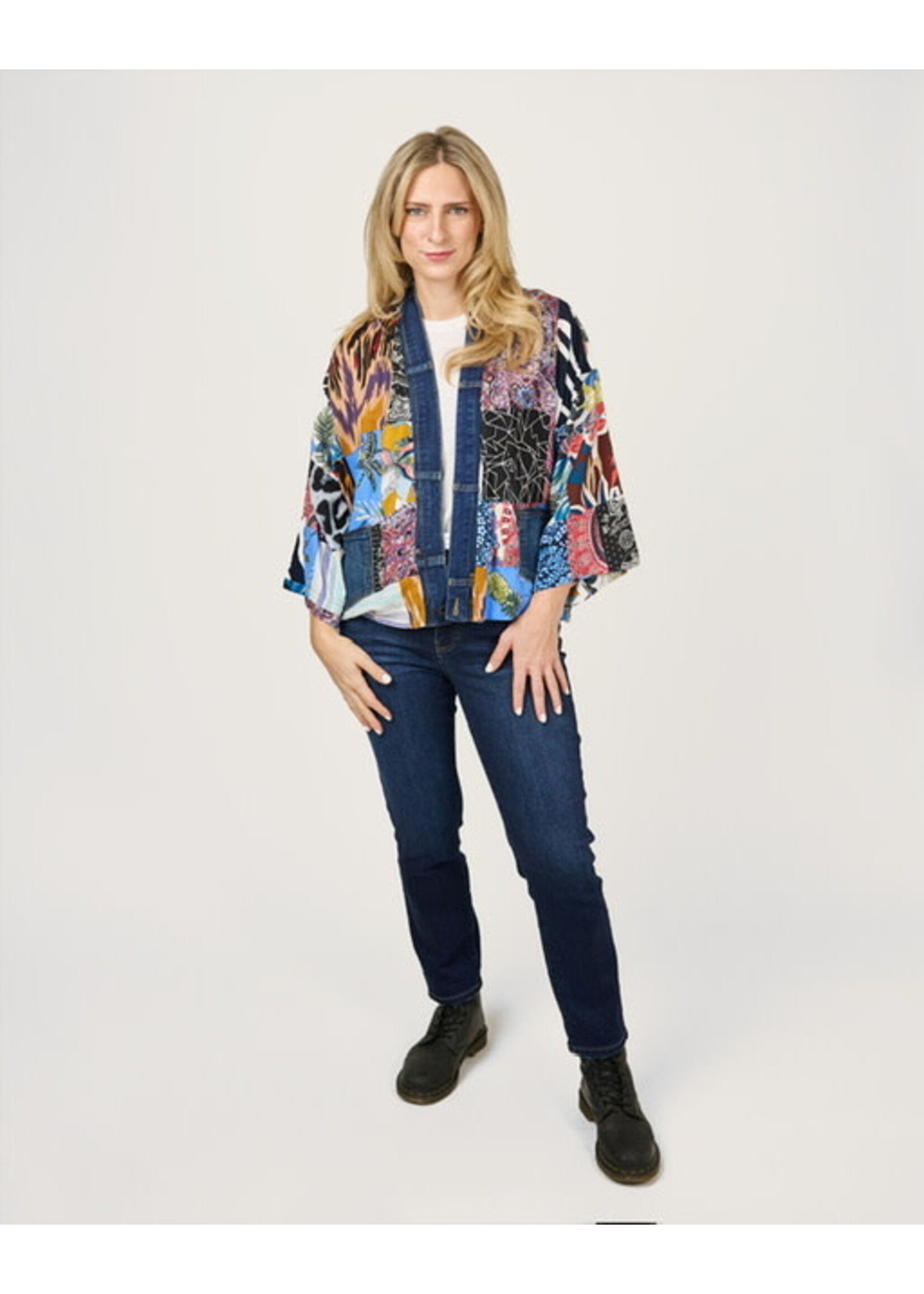 Shannon Passero Zeta Cardigan - Patchwork