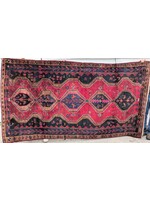 Large Hand Knotted Hamadan Persian Rug