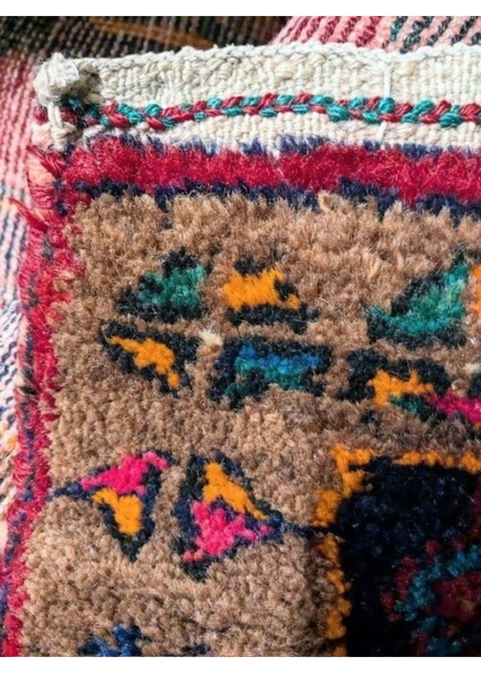 Large Hand Knotted Hamadan Persian Rug
