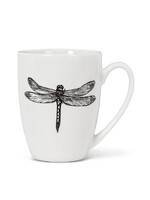 Pen & Ink Dragonfly Mug
