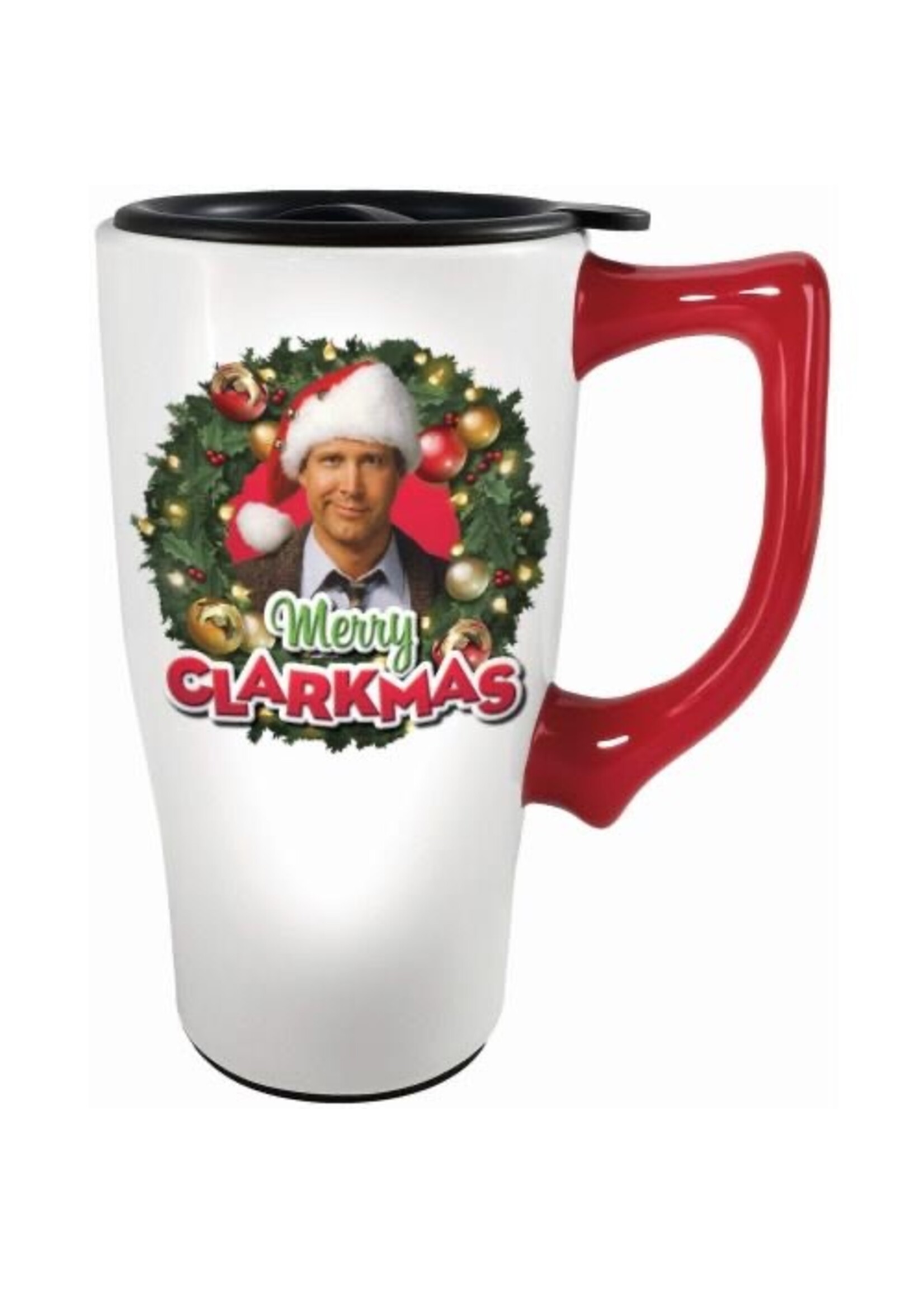 MERRY CLARKMAS TRAVEL MUG