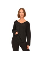 Catherine Lillywhite's VNECK SWEATER - Black