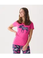 Hatley Raspberry Moose Women's Pajama Tee