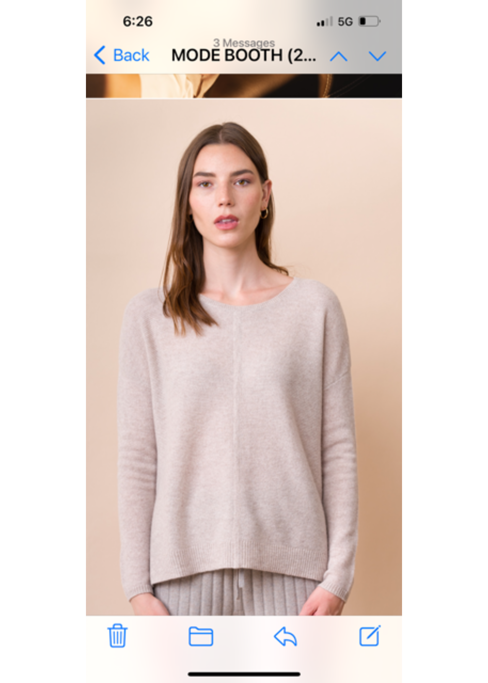 Cashmere Clouds 100% Cashmere Sweater