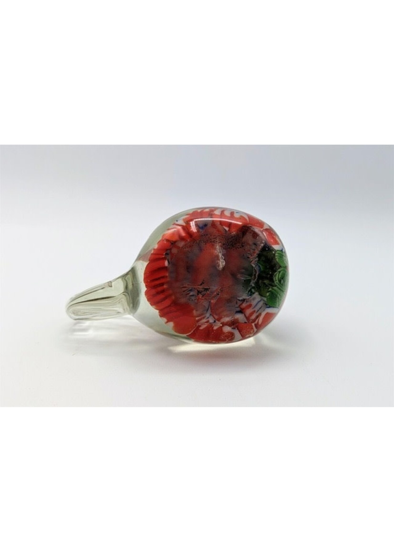 Glass Paperweight - Rooster