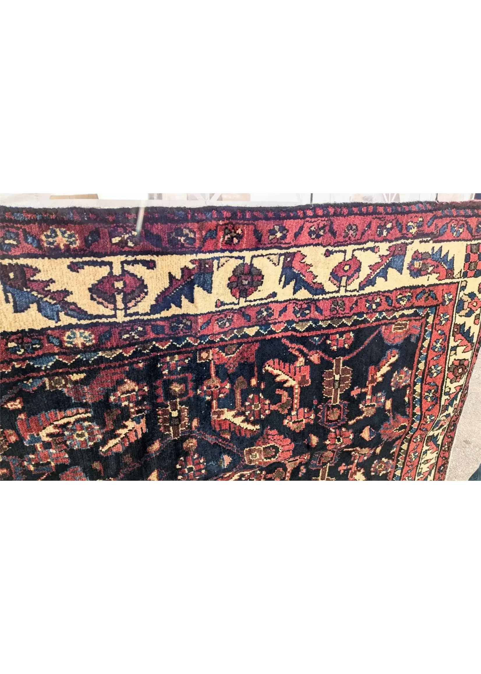 Persian Hand Knotted Nahavand Rug